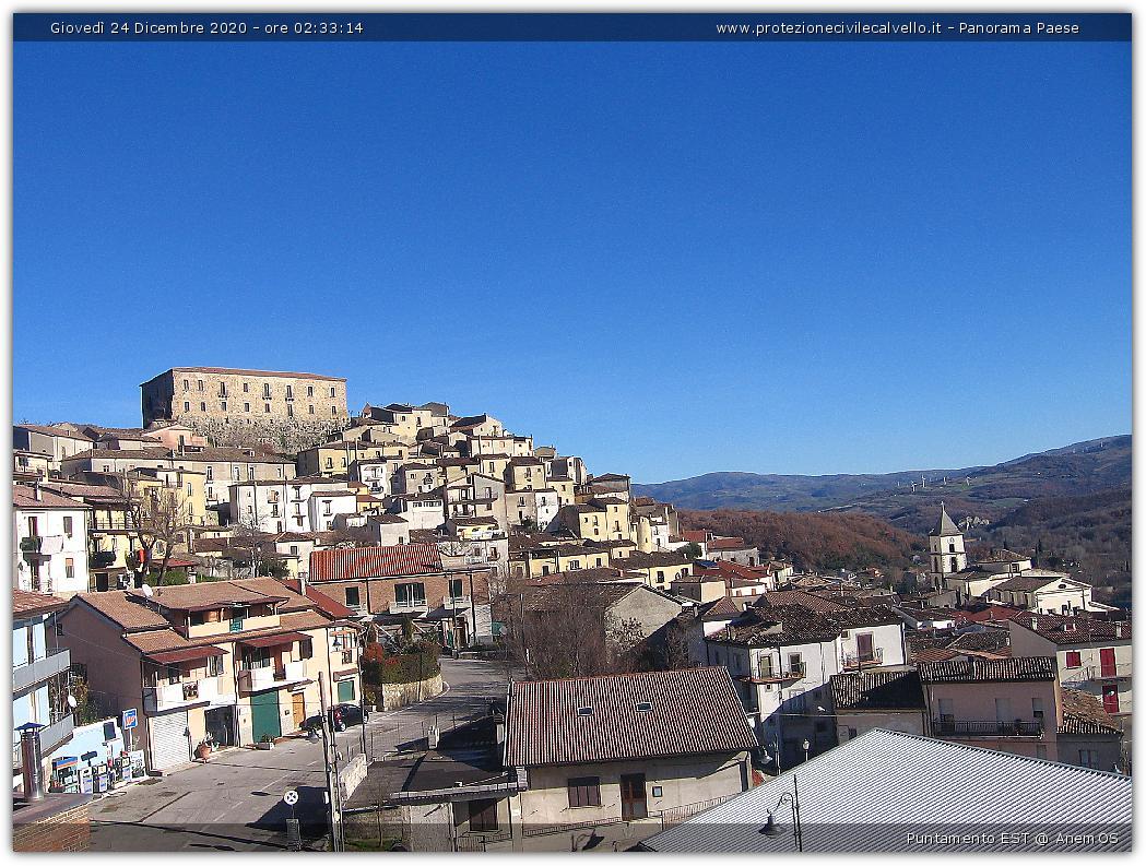 webcam protezione civile Calvello